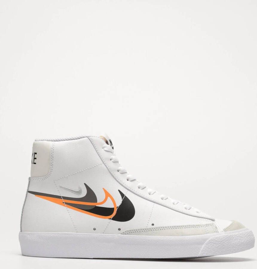 Nike Blazer MID '77 White Black-Bright Mandarin