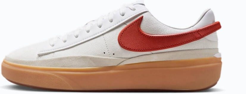 Nike blazer phantom low sneakers Wit Rood