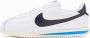 Nike Cortez Wit Zwart Blauw Sneakers unisex - Thumbnail 4