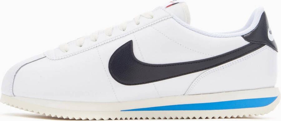 Nike Cortez Leather Heren Sneakers Schoenen Wit DM4044