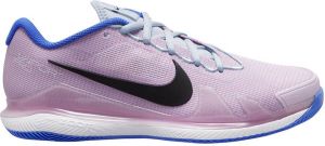 Nike Court Air Zoom Vapor Pro Hard Gravel Schoenen Football Grey Black Doll Medium Blue Dames