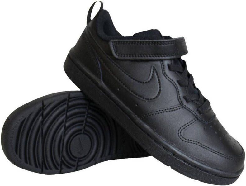 Nike Court Borough Low 2 (PSV) Sneaker Zwart 33 Zwart