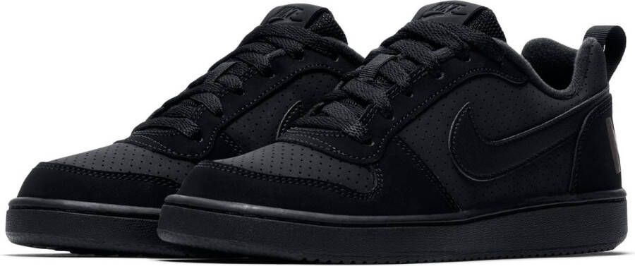 Nike Court Borough Low Bg Jongens Sneakers Black Black-Black