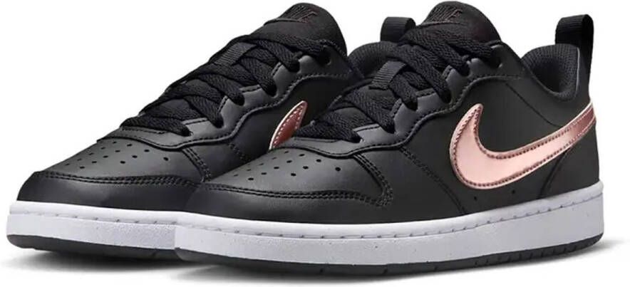 Nike Court Borough Low GS Black Metallic Bronze”