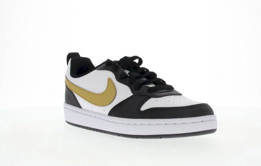 Nike court borough low recraft big Lage sneakers jongens Zwart