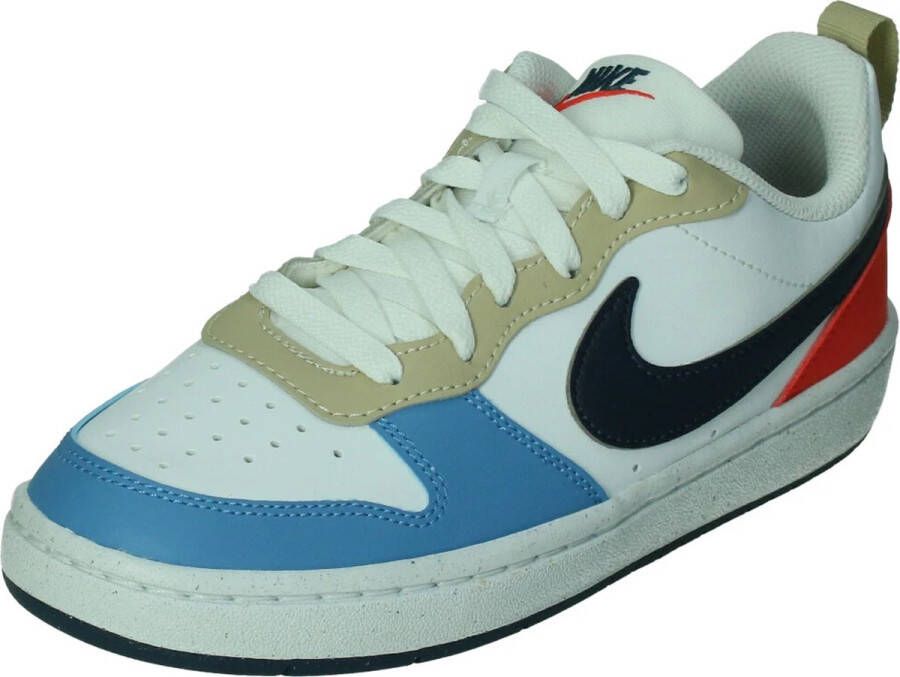 Nike court borough low recraft in de kleur wit