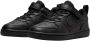 Nike court borough low recraft classic sneakers zwart kinderen - Thumbnail 1