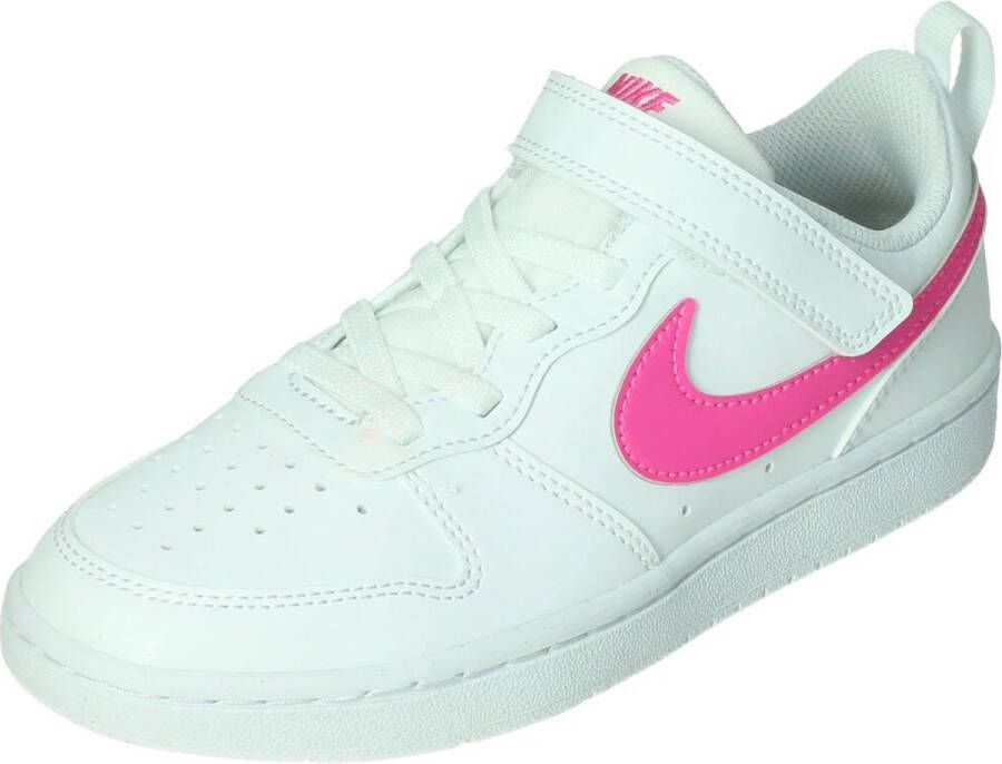 Nike Court Borough Low Recraft (PS) Sneakers Junior Wit Roze