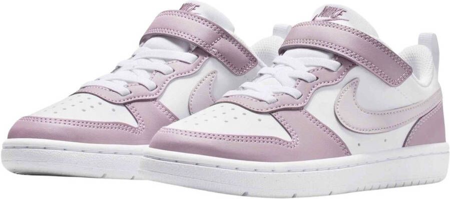 Nike court borough low recraft in de kleur wit