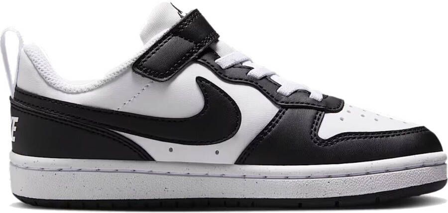 Nike Court Borough Low Recraft Sneakers Zwart Wit Kids