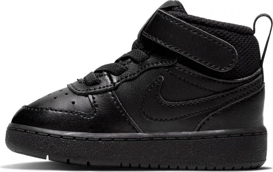 Nike COURT BOROUGH MID 2 (TDV) leren sneakers zwart