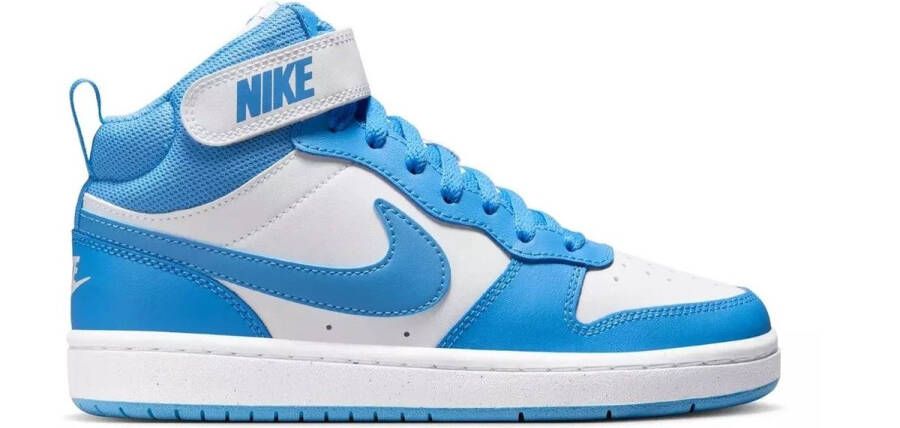 Nike Court Borough Mid 2 Big Sneakers Blue White Kids