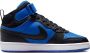 Nike Court Borough Mid 2 Big Sneakers Zwart Blauw Unisex - Thumbnail 4
