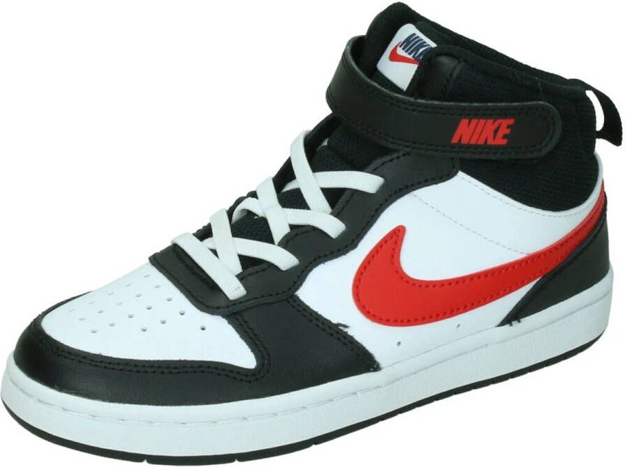 Nike court borough mid 2 bpv in de kleur wit