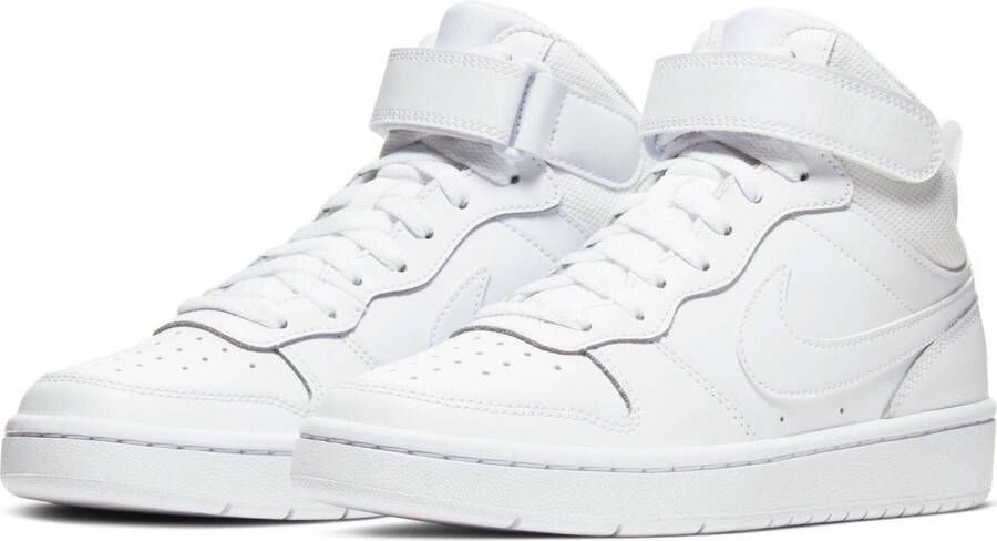 Nike Stijlvolle Court Borough Mid 2 Sneakers White - Foto 2