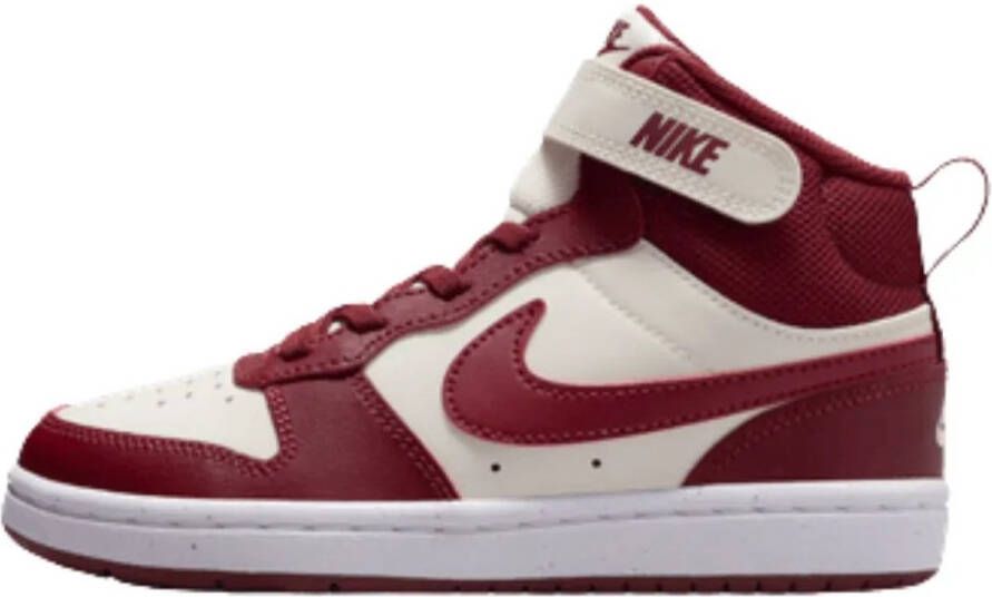 Nike court borough mid 2 littl in de kleur grijs