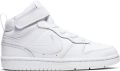 Nike Court Borough Mid 2 leren sneakers wit Leer Meerkleurig - Wit