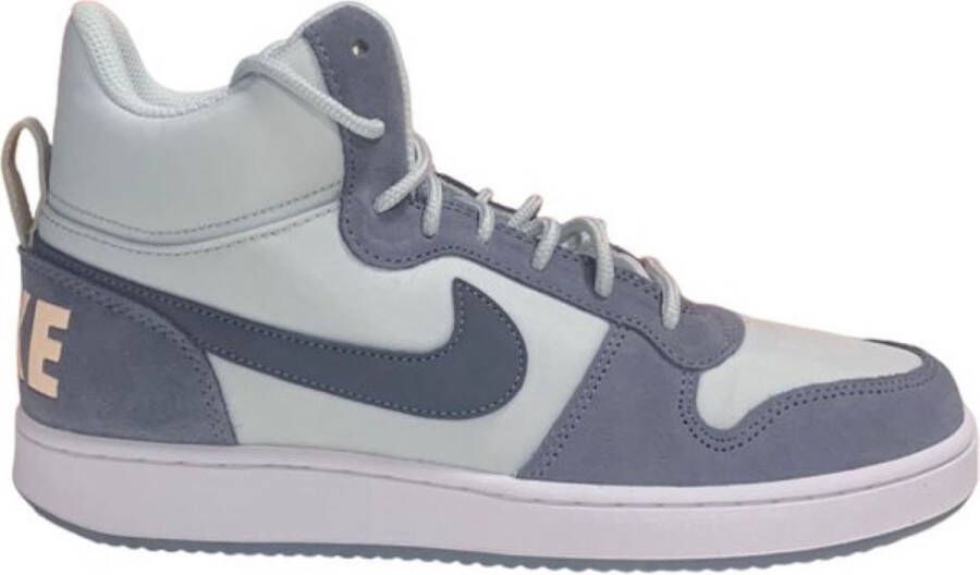 Nike Court Borough Mid Prem Sneakers Mannen Blauw