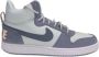 Nike Court Borough Mid Prem Sneakers Unisex Blauw - Thumbnail 2