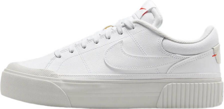 Nike Court Legacy Lift Sneakers Premium Leer Hoogwaardige Afwerking voor Casual en Sportief Gebruik