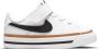 Nike Court Legacy sneakers wit zwart bruin - Thumbnail 1