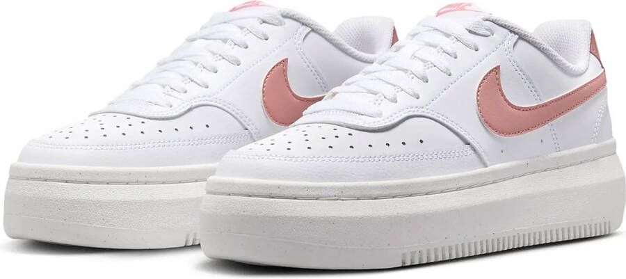 Nike Court Vision Alta damessneaker wit leer DZ5394