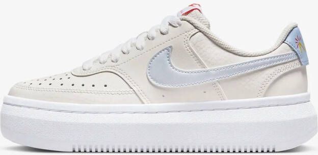 Nike Court Vision Alta Wit Gebroken Wit Sneakers Dames Doos Zonder Deksel