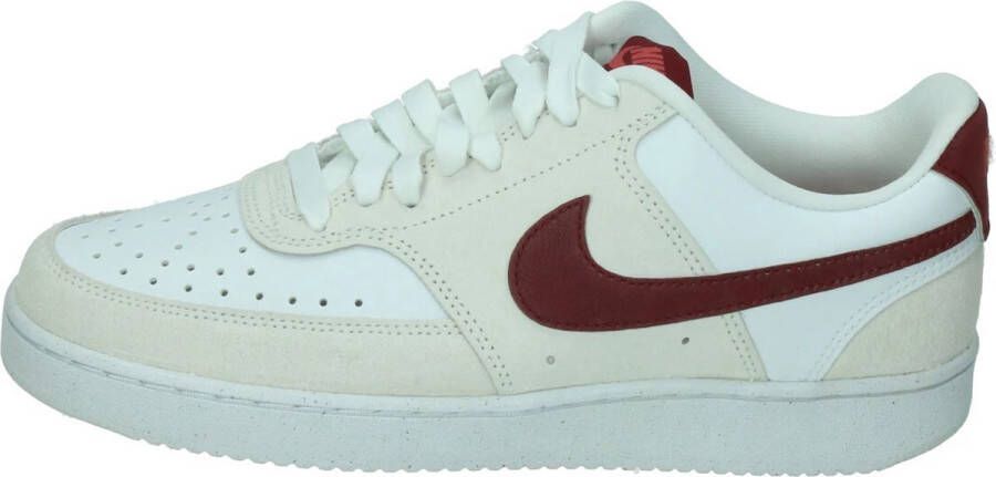 Nike Witte leren sneaker COURT VISION LO