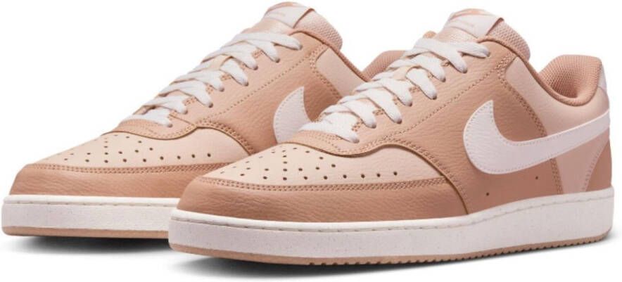 Nike Court Vision LO Vrouwensneakers Stijlvolle Comfortschoenen van Synthetisch Leer voor Dagelijks Gebruik