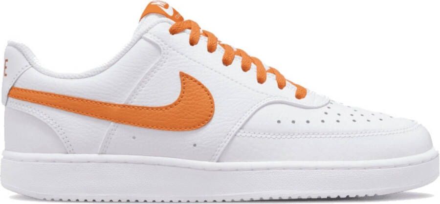 Nike Court Vision Low Dames Sneakers White Light Curry