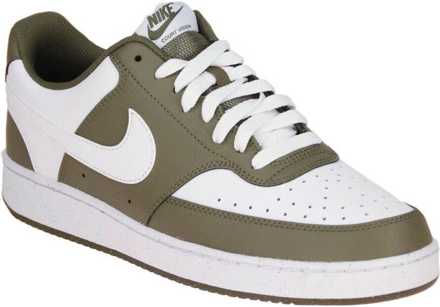 Nike Court Vision Low Medium Olive-White Sneaker