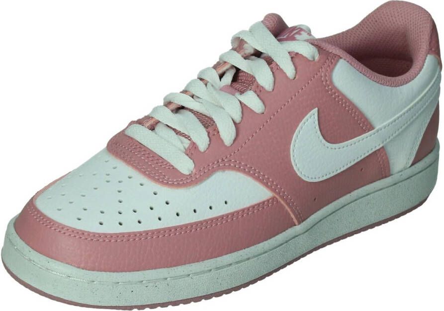Nike court vision low next nature in de kleur roze