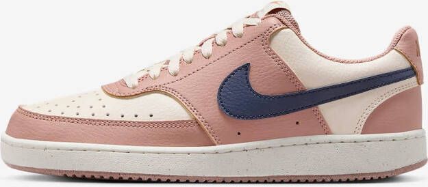 Nike court vision low next nature w Lage sneakers dames Rood