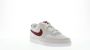 Nike Court Vision Low Sneaker Wit-Rood - Thumbnail 1
