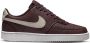 Nike Court Vision Low leren sneakers wit lichtblauw geel roze - Thumbnail 2