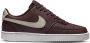 Nike Court Vision Low leren sneakers wit lichtblauw geel roze - Thumbnail 2