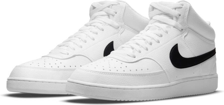 Nike Court Vision Mid hoge heren sneakers wit