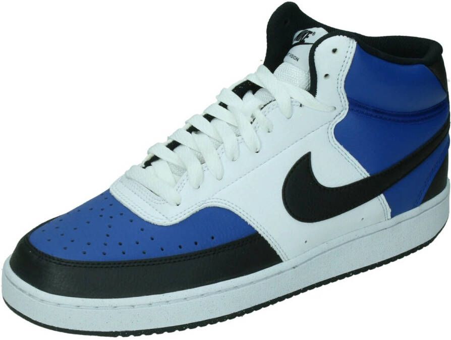Nike Court Vision Mid sneakers blauw dessin