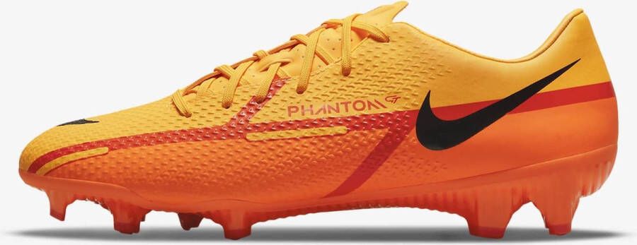 Nike Phantom GT 2 Academy FG Voetbalschoenen Laser Orange Total Orange Bright Crimson Black