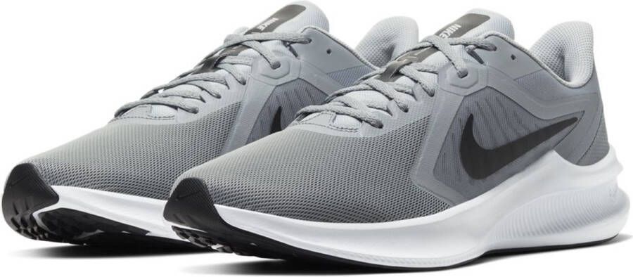 Nike Downshifter 9 Sneakers Heren Particle Grey Grey Fog White Black Heren