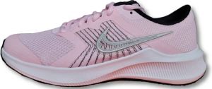 Nike Kids Nike Downshifter 11 Hardloopschoenen voor kids (straat) Pink Foam Black White Metallic Silver Kind