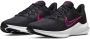 Nike Downshifter 11 Dames Black Dark Smoke Grey White Fireberry Dames - Thumbnail 2