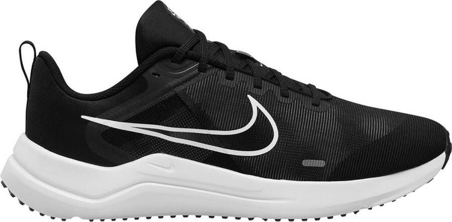 Nike Downshifter 12 Next Nature hardloopschoenen zwart wit grijs