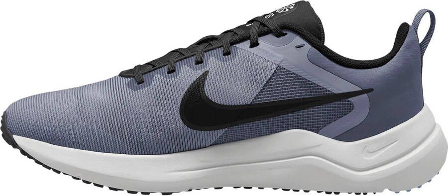 Nike downshifter 12 hardloopschoenen blauw zwart heren