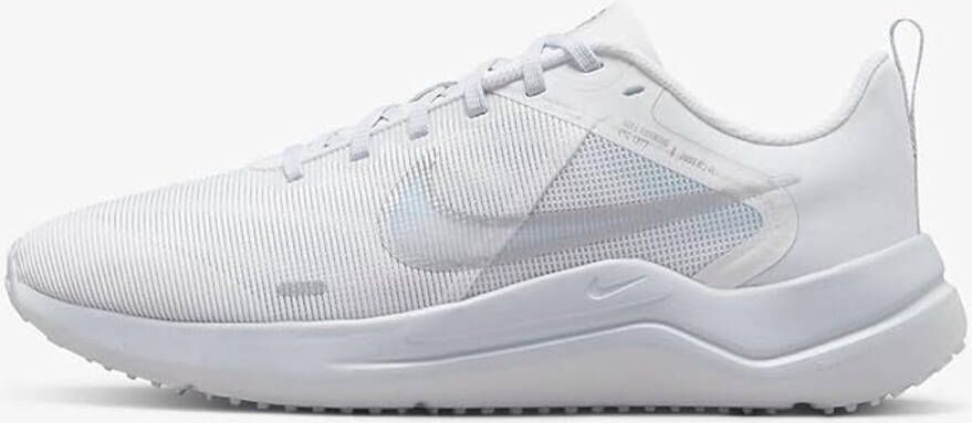Nike Downshifter 12 Hardloopschoenen voor dames (straat) Wit - Foto 1