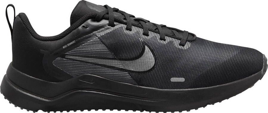 Nike Downshifter 12 Hardloopschoenen Zwart Particle Grey Dark Smoke Grey Zwart Grijs Downshifter Hardlopen Heren - Foto 3