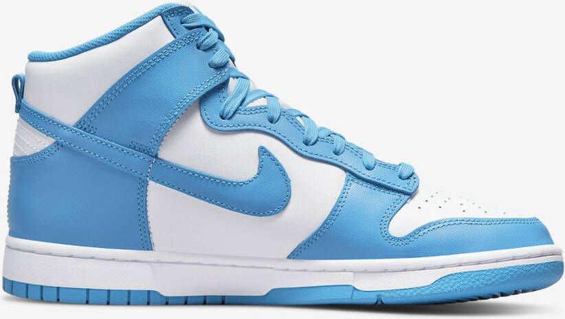Nike Dunk HI Retro Blauw Wit Sneaker Doos zonder deksel