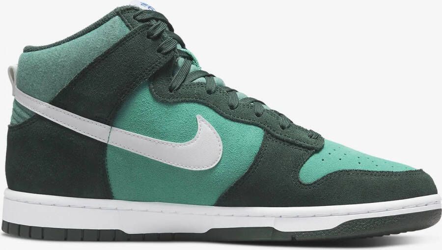 Nike Dunk HI Retro SE pro green white washed teal white