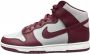 Nike Dunk Hi Retro Dark Beetroot Dark Beetroot Wolf Grey Schoenmaat 42 1 2 Sneakers DD1399 600 - Thumbnail 2