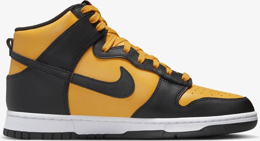 Nike Dunk Hi Retro University Gol Black White